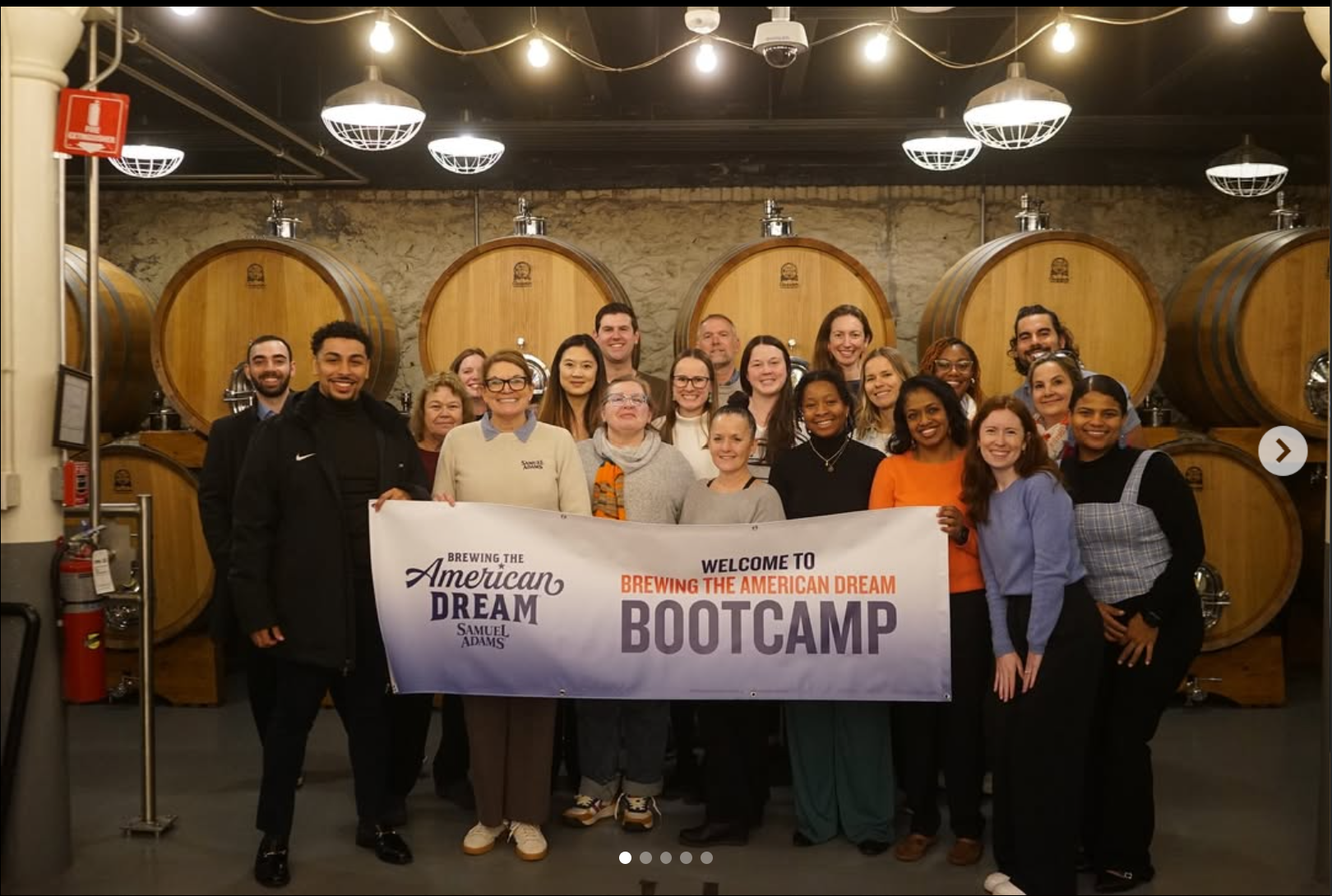 Elite Hydration at the Samuel Adams Brewing the American Dream Bootcamp